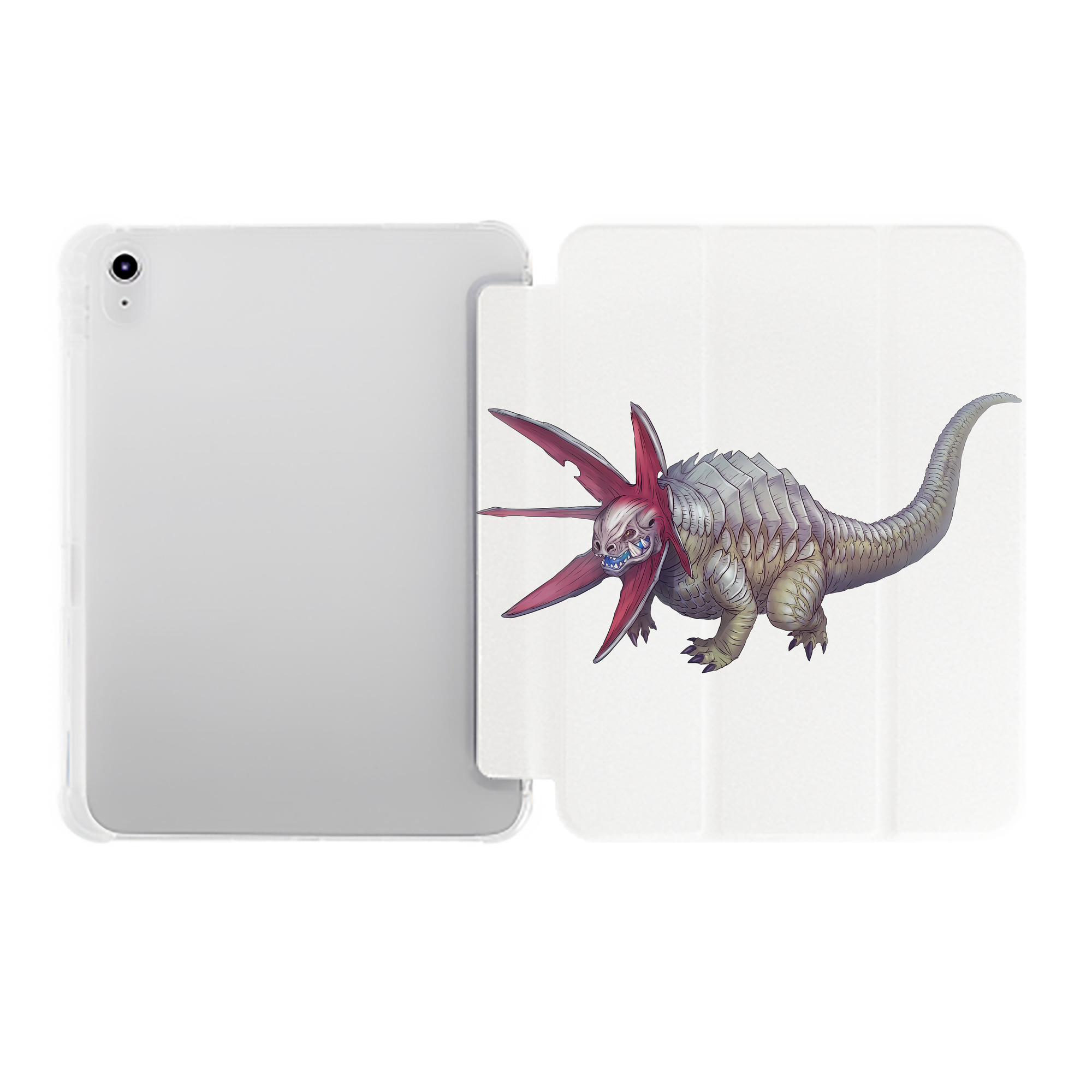 （画像用） ウルトラマン Ultraman IPad ケース ペン収納付き 三つ折りスタンド PUレザー×シリコン 対応機種9.5/10.5/10.9インチ